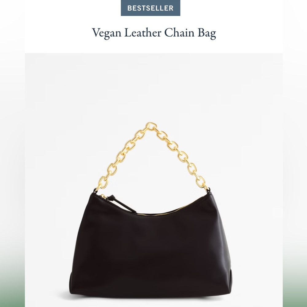 Abercrombie Leather Chain Bag